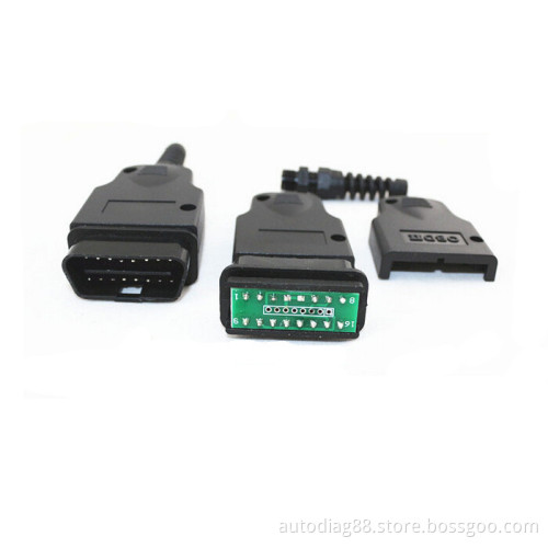 Connector Plug Adapter Wiring OBD2 16pin Connector